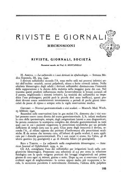 Lettura oftalmologica rivista mensile di oculistica pratica