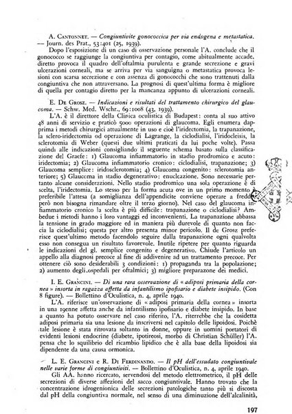 Lettura oftalmologica rivista mensile di oculistica pratica