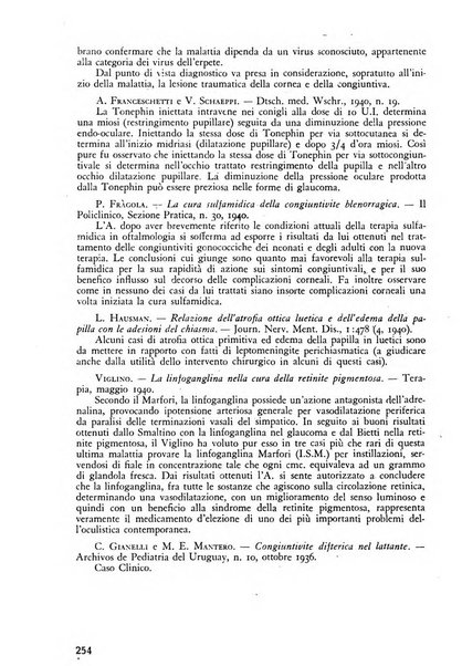 Lettura oftalmologica rivista mensile di oculistica pratica