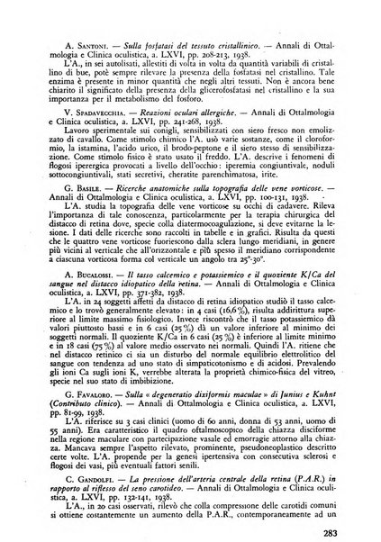 Lettura oftalmologica rivista mensile di oculistica pratica