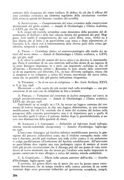 Lettura oftalmologica rivista mensile di oculistica pratica