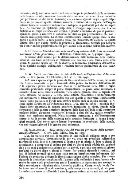 Lettura oftalmologica rivista mensile di oculistica pratica