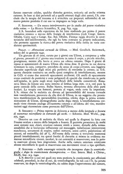 Lettura oftalmologica rivista mensile di oculistica pratica