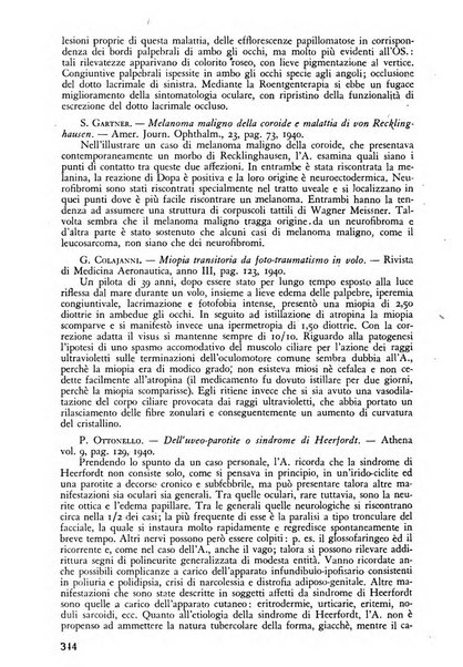 Lettura oftalmologica rivista mensile di oculistica pratica