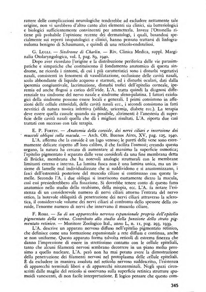 Lettura oftalmologica rivista mensile di oculistica pratica