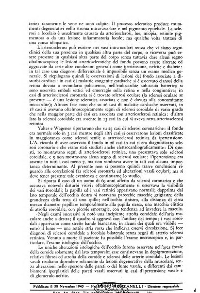 Lettura oftalmologica rivista mensile di oculistica pratica