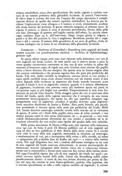 Lettura oftalmologica rivista mensile di oculistica pratica