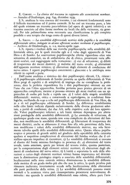 Lettura oftalmologica rivista mensile di oculistica pratica