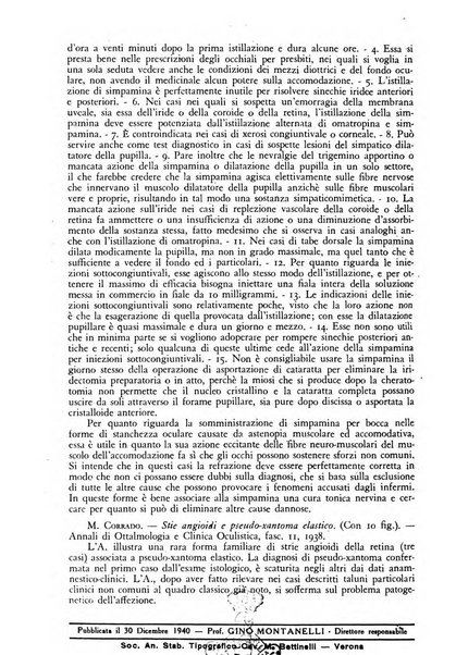 Lettura oftalmologica rivista mensile di oculistica pratica