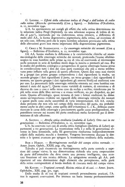 Lettura oftalmologica rivista mensile di oculistica pratica