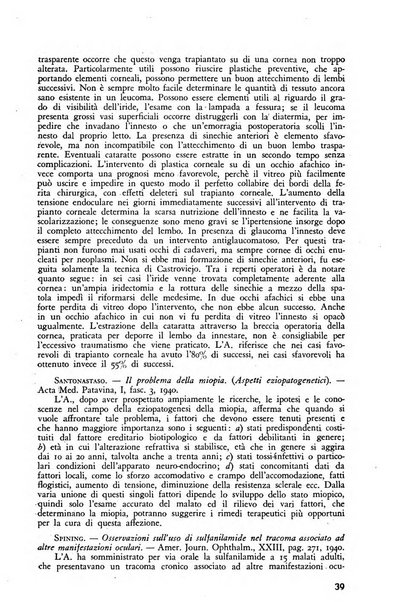 Lettura oftalmologica rivista mensile di oculistica pratica