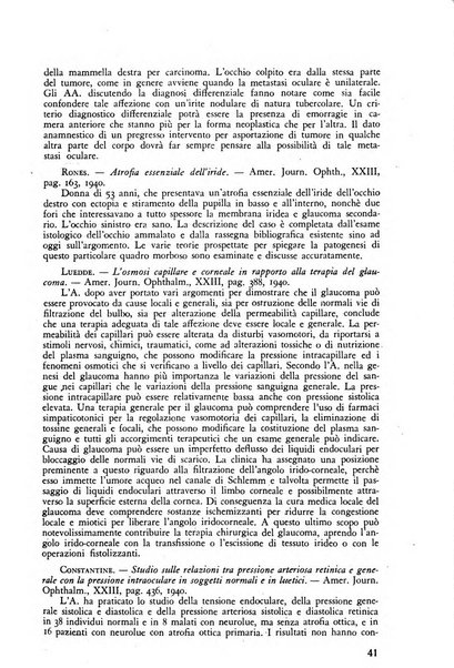 Lettura oftalmologica rivista mensile di oculistica pratica