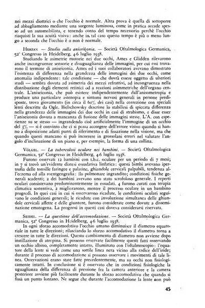 Lettura oftalmologica rivista mensile di oculistica pratica