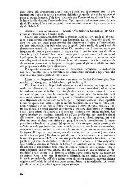 Lettura oftalmologica rivista mensile di oculistica pratica