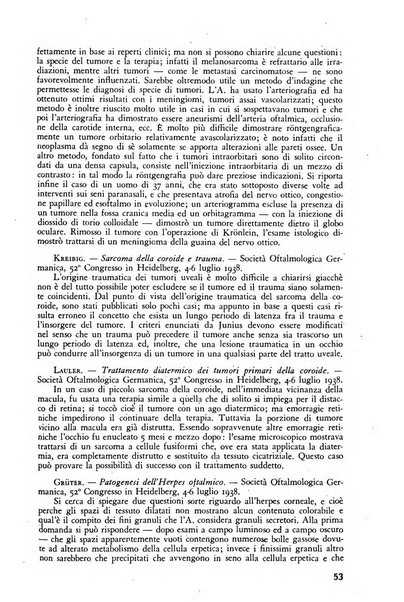 Lettura oftalmologica rivista mensile di oculistica pratica