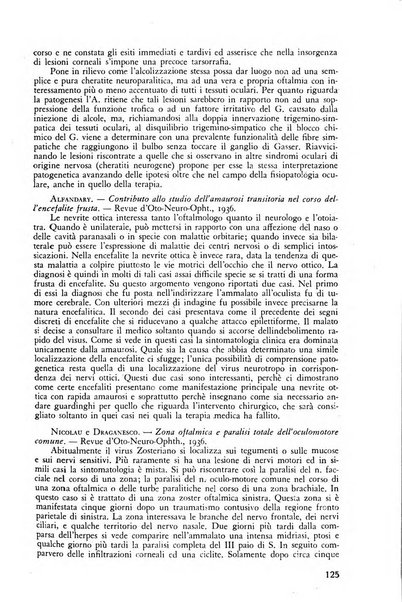 Lettura oftalmologica rivista mensile di oculistica pratica