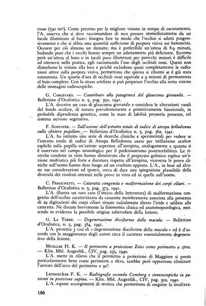 Lettura oftalmologica rivista mensile di oculistica pratica