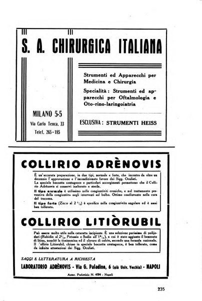 Lettura oftalmologica rivista mensile di oculistica pratica