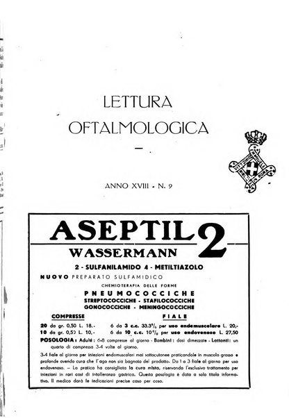 Lettura oftalmologica rivista mensile di oculistica pratica