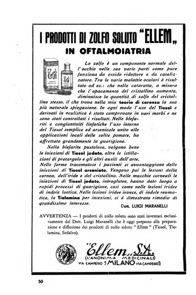 Lettura oftalmologica rivista mensile di oculistica pratica