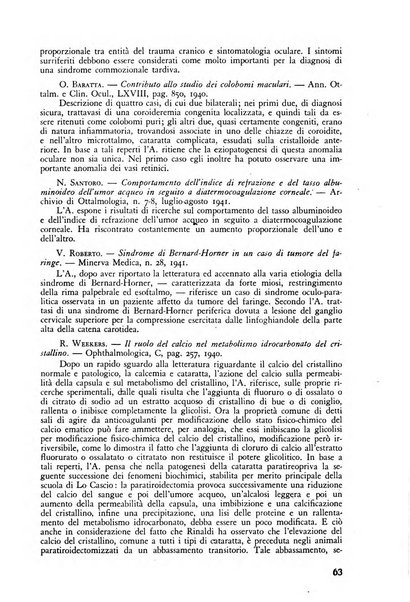 Lettura oftalmologica rivista mensile di oculistica pratica