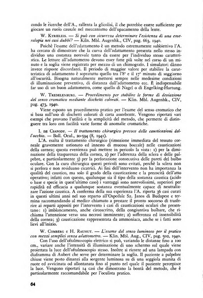 Lettura oftalmologica rivista mensile di oculistica pratica