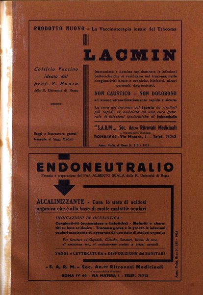 Lettura oftalmologica rivista mensile di oculistica pratica