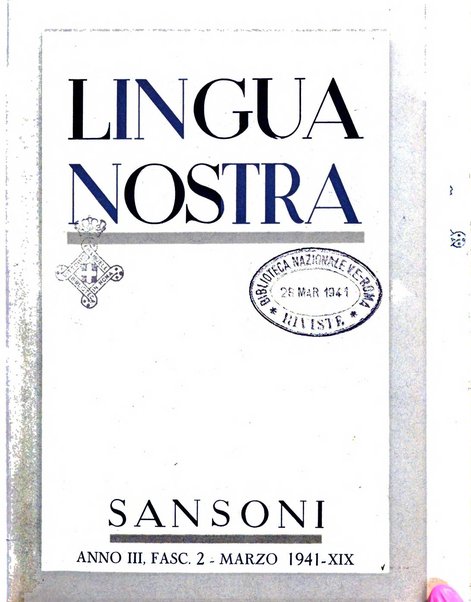 Lingua nostra