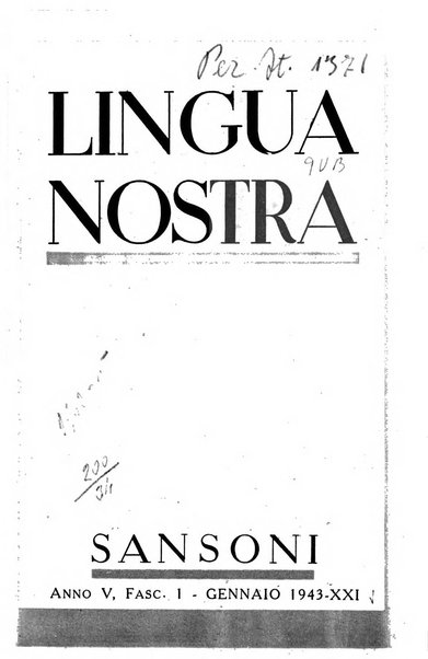 Lingua nostra