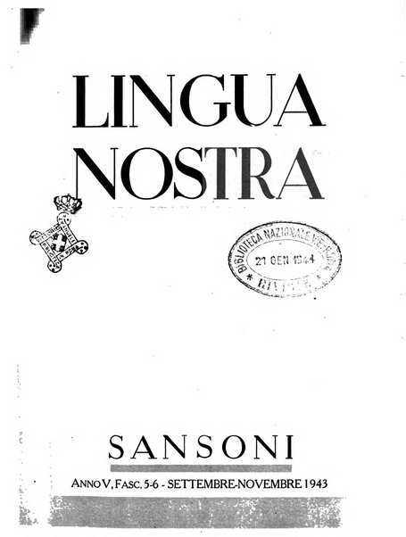 Lingua nostra