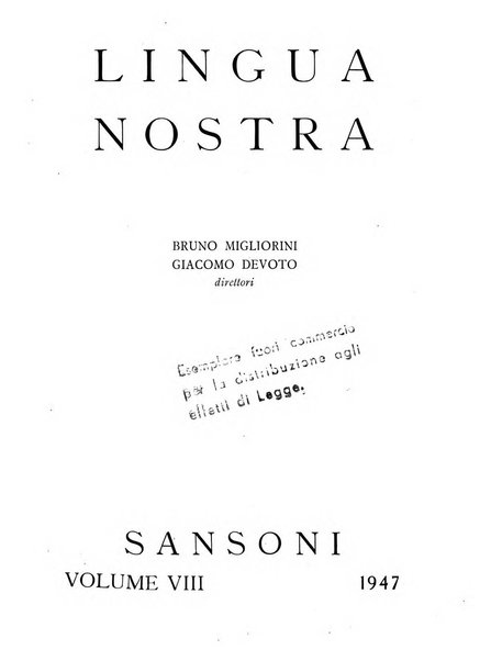 Lingua nostra