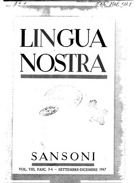 Lingua nostra