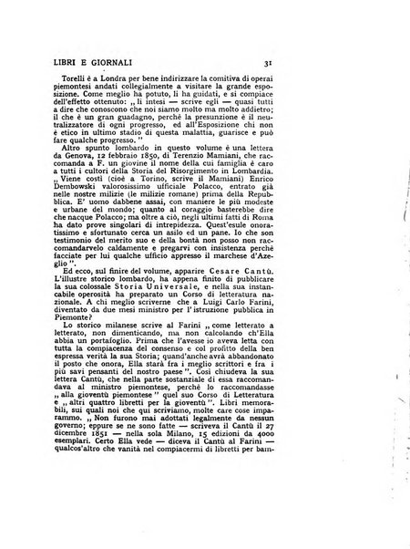 La Lombardia nel Risorgimento italiano bollettino trimestrale del Comitato regionale lombardo della Società nazionale per la storia del Risorgimento italiano