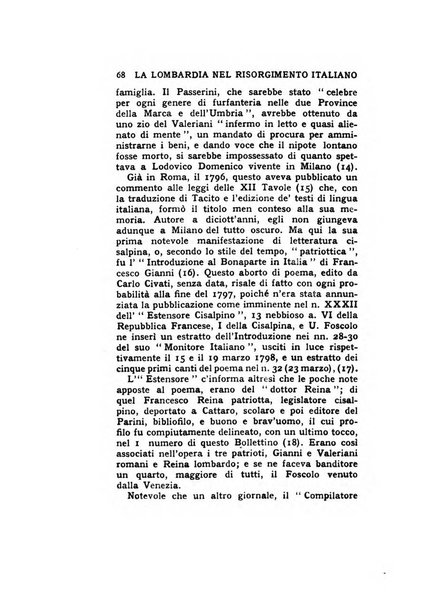 La Lombardia nel Risorgimento italiano bollettino trimestrale del Comitato regionale lombardo della Società nazionale per la storia del Risorgimento italiano