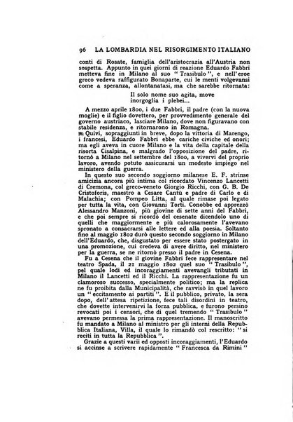 La Lombardia nel Risorgimento italiano bollettino trimestrale del Comitato regionale lombardo della Società nazionale per la storia del Risorgimento italiano