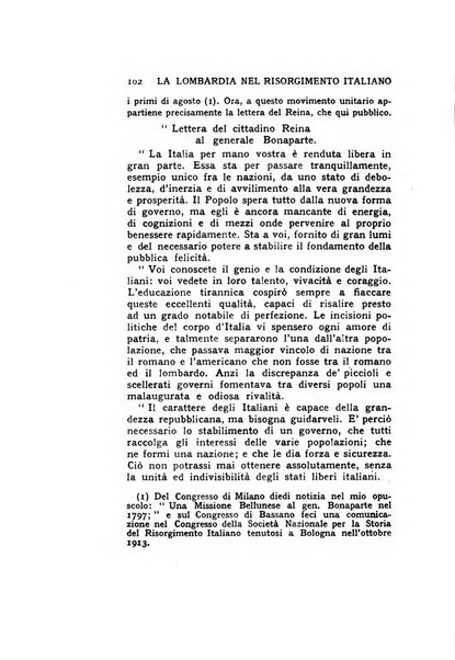 La Lombardia nel Risorgimento italiano bollettino trimestrale del Comitato regionale lombardo della Società nazionale per la storia del Risorgimento italiano