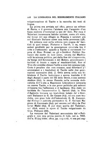 La Lombardia nel Risorgimento italiano bollettino trimestrale del Comitato regionale lombardo della Società nazionale per la storia del Risorgimento italiano