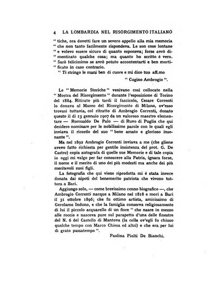 La Lombardia nel Risorgimento italiano bollettino trimestrale del Comitato regionale lombardo della Società nazionale per la storia del Risorgimento italiano