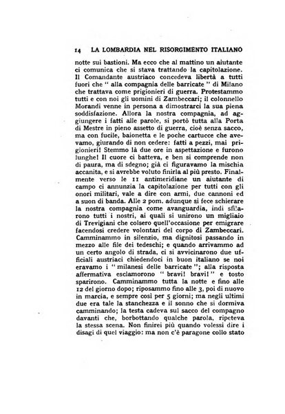 La Lombardia nel Risorgimento italiano bollettino trimestrale del Comitato regionale lombardo della Società nazionale per la storia del Risorgimento italiano