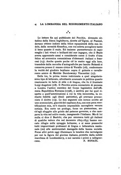 La Lombardia nel Risorgimento italiano bollettino trimestrale del Comitato regionale lombardo della Società nazionale per la storia del Risorgimento italiano