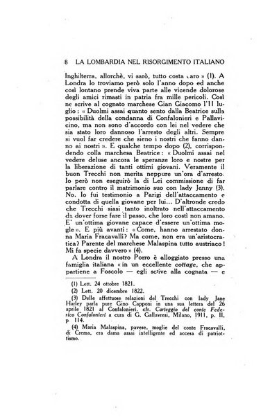 La Lombardia nel Risorgimento italiano bollettino trimestrale del Comitato regionale lombardo della Società nazionale per la storia del Risorgimento italiano