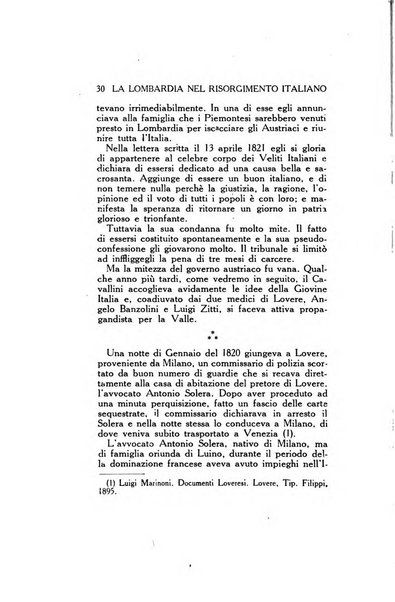 La Lombardia nel Risorgimento italiano bollettino trimestrale del Comitato regionale lombardo della Società nazionale per la storia del Risorgimento italiano