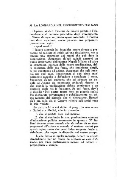 La Lombardia nel Risorgimento italiano bollettino trimestrale del Comitato regionale lombardo della Società nazionale per la storia del Risorgimento italiano