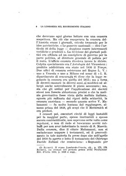 La Lombardia nel Risorgimento italiano bollettino trimestrale del Comitato regionale lombardo della Società nazionale per la storia del Risorgimento italiano