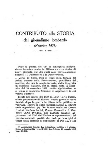 La Lombardia nel Risorgimento italiano bollettino trimestrale del Comitato regionale lombardo della Società nazionale per la storia del Risorgimento italiano