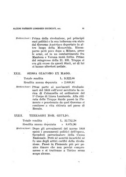 La Lombardia nel Risorgimento italiano bollettino trimestrale del Comitato regionale lombardo della Società nazionale per la storia del Risorgimento italiano