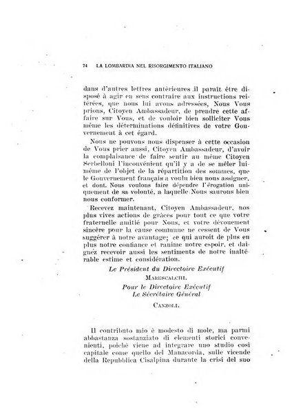 La Lombardia nel Risorgimento italiano bollettino trimestrale del Comitato regionale lombardo della Società nazionale per la storia del Risorgimento italiano