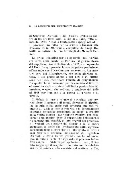 La Lombardia nel Risorgimento italiano bollettino trimestrale del Comitato regionale lombardo della Società nazionale per la storia del Risorgimento italiano