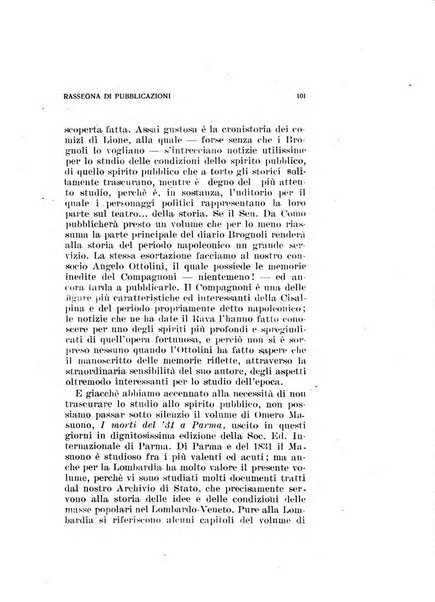 La Lombardia nel Risorgimento italiano bollettino trimestrale del Comitato regionale lombardo della Società nazionale per la storia del Risorgimento italiano