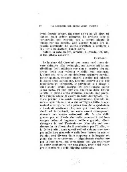 La Lombardia nel Risorgimento italiano bollettino trimestrale del Comitato regionale lombardo della Società nazionale per la storia del Risorgimento italiano